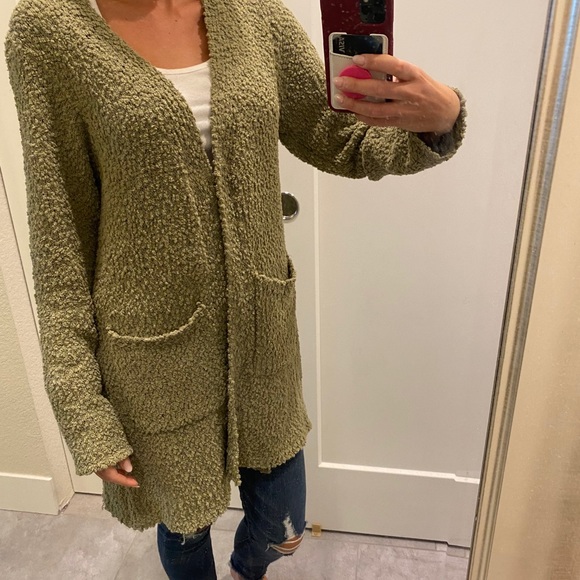 mint julep | Sweaters | Olive Green 